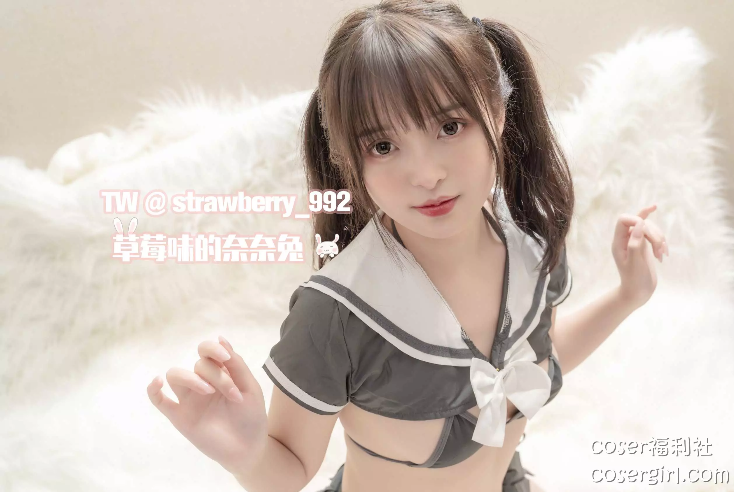 图片[22]-草莓味的奈奈兔 写真合集下载 - coser福利社[23套][6.30GB]-coser福利社