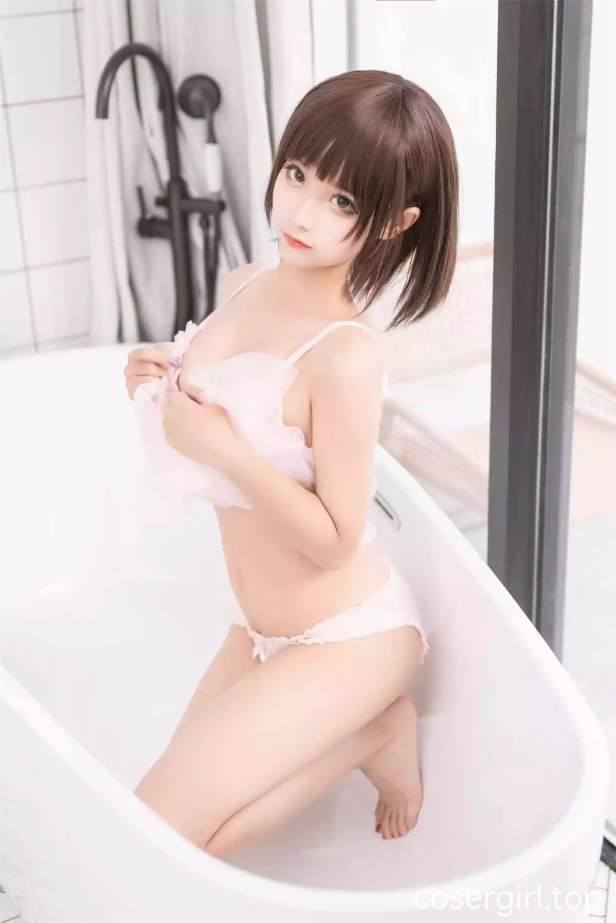 图片[5]-蠢沫沫 NO.164 沫沫真爱版 粉纱 [40P-282MB] - coser福利社-coser福利社