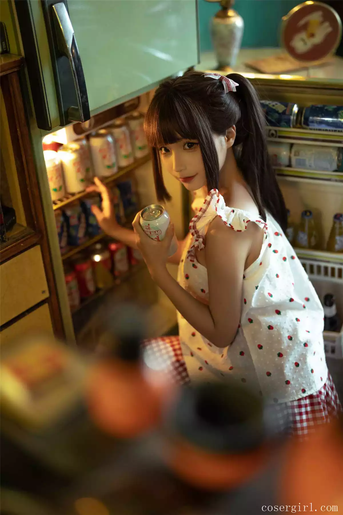 图片[4]-蠢沫沫 - 红格子 - coser福利社-coser福利社