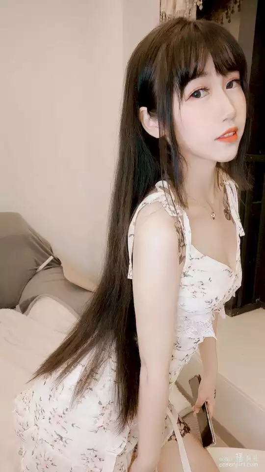 图片[6]-不呆猫 温柔风连衣裙 - coser福利社-coser福利社