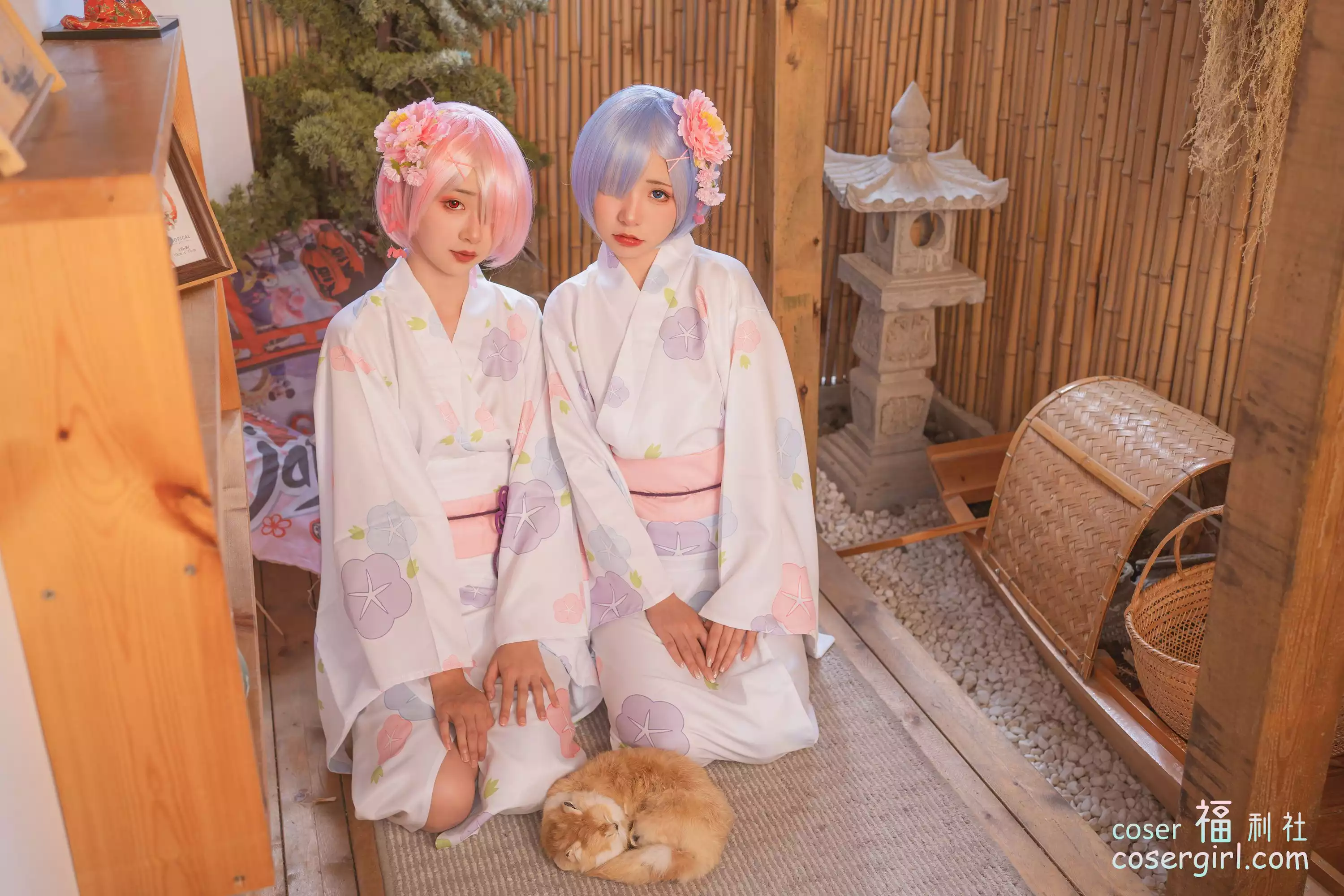 图片[21]-爆机少女喵小吉 - Reゼロから始める異世界生活 - 喵小吉 x 金鱼kinngyo – Re双子:拉姆雷姆 - coser福利社-coser福利社