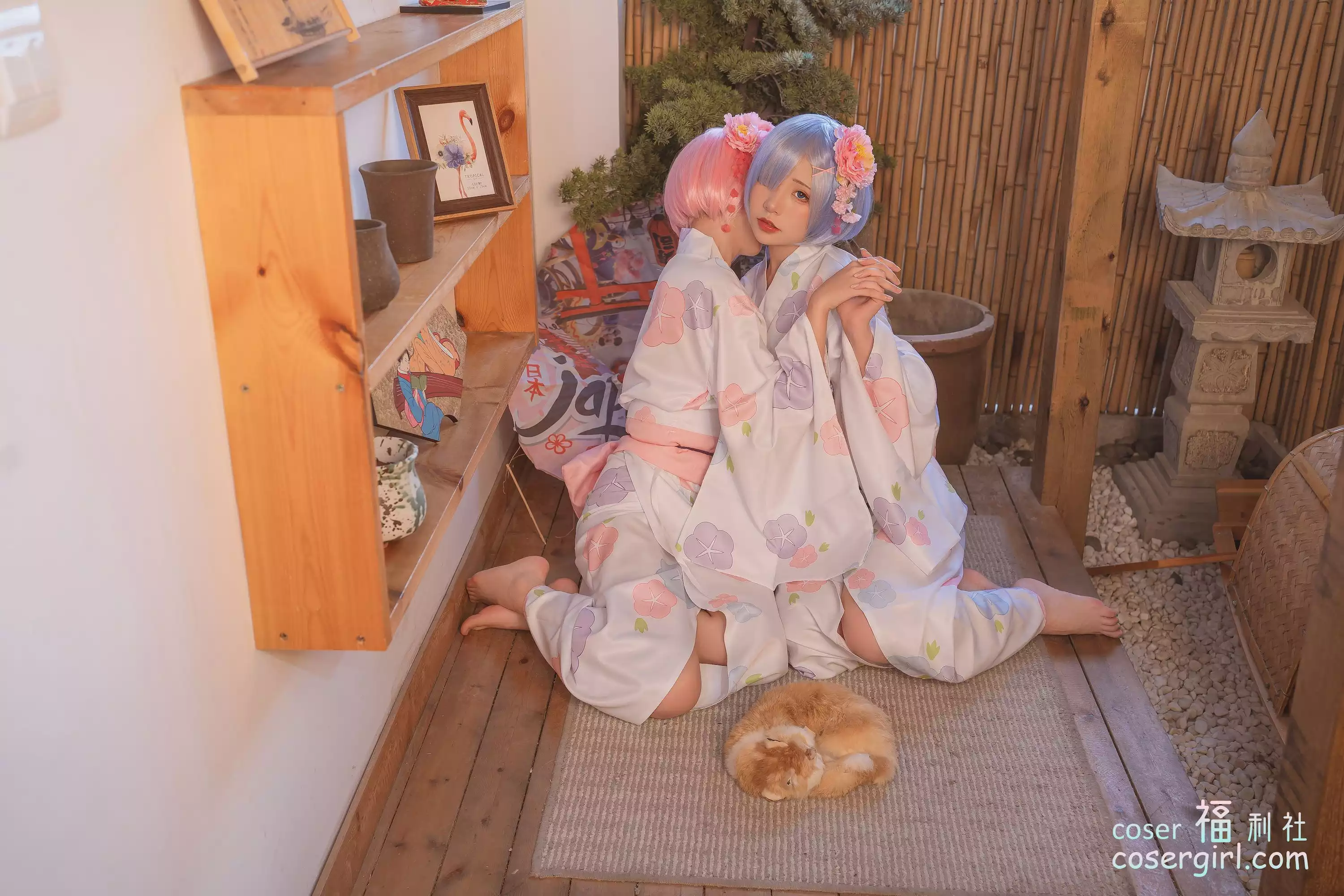 图片[6]-爆机少女喵小吉 - Reゼロから始める異世界生活 - 喵小吉 x 金鱼kinngyo – Re双子:拉姆雷姆 - coser福利社-coser福利社