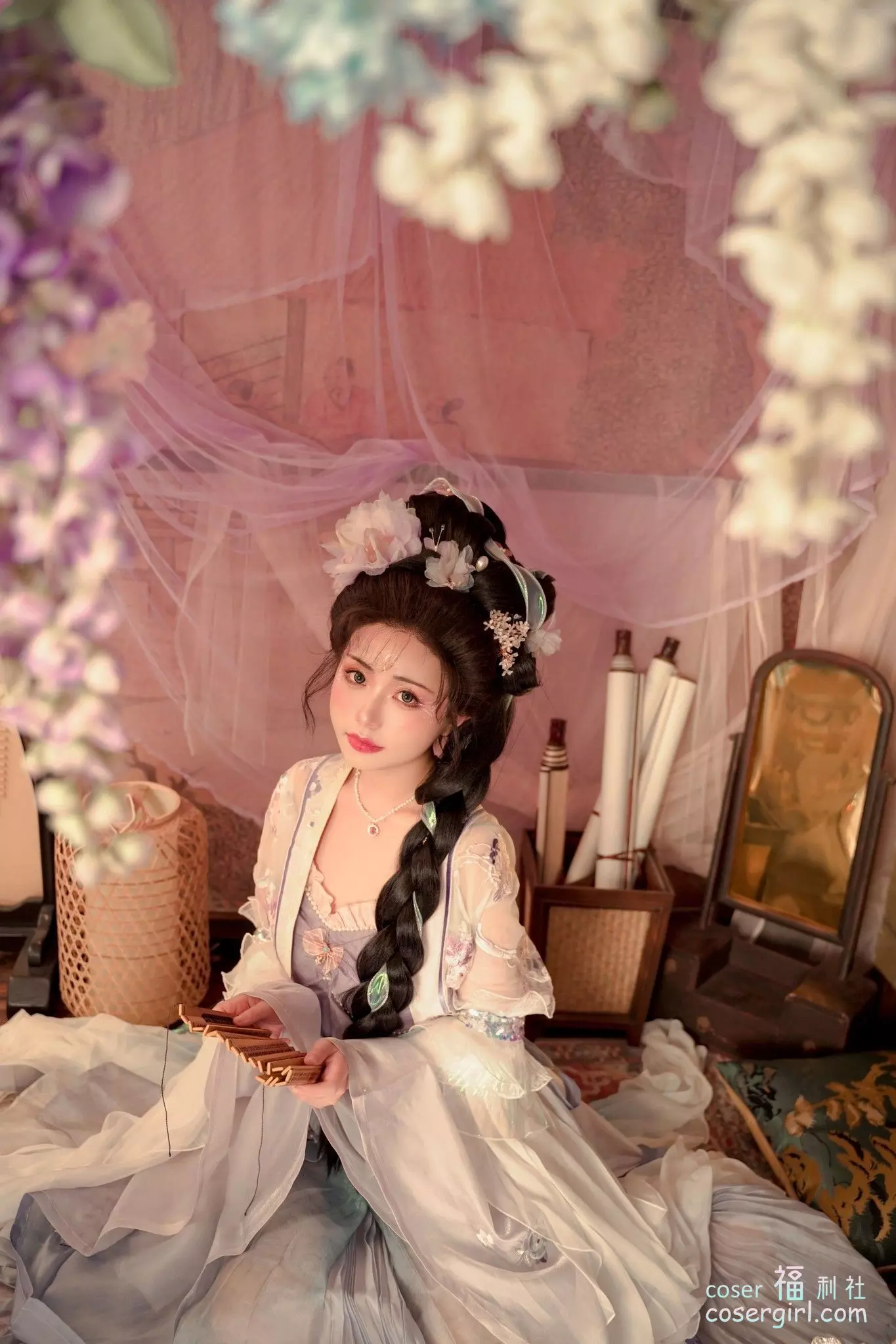 图片[3]-爆机少女喵小吉 - 国风《长相思》 - coser福利社-coser福利社