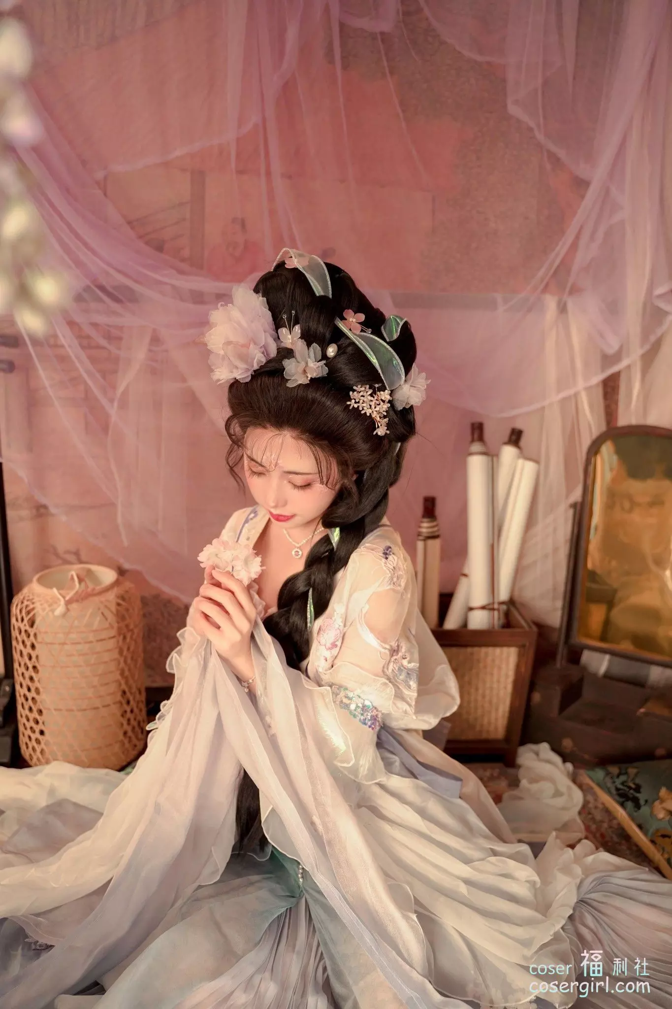 图片[4]-爆机少女喵小吉 - 国风《长相思》 - coser福利社-coser福利社