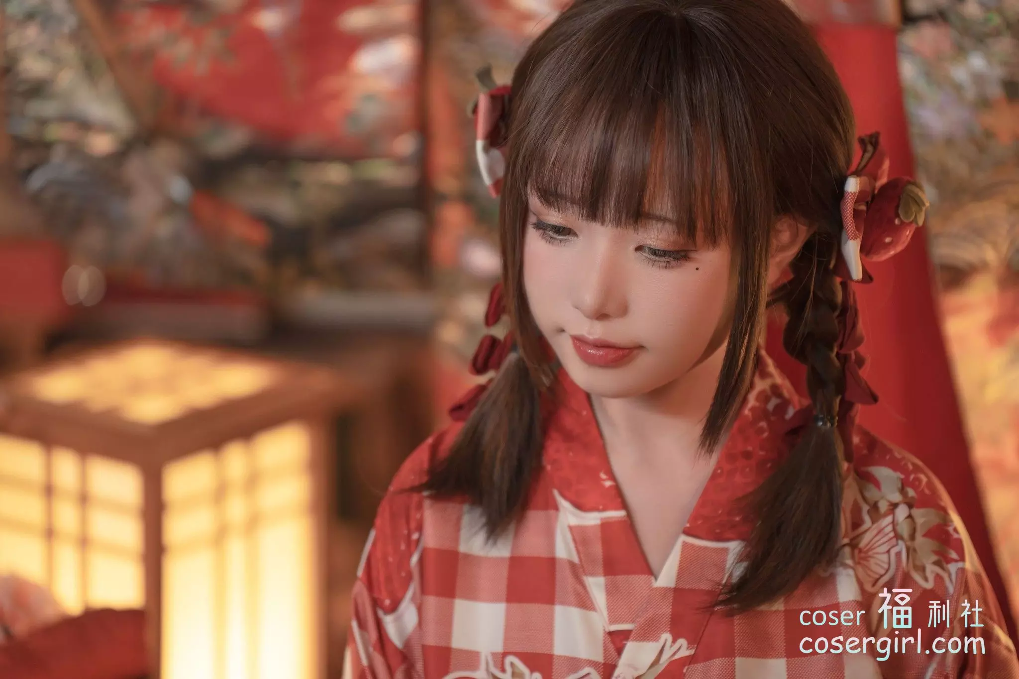 图片[9]-爆机少女喵小吉 - 和风《灼灼其华》 - coser福利社-coser福利社