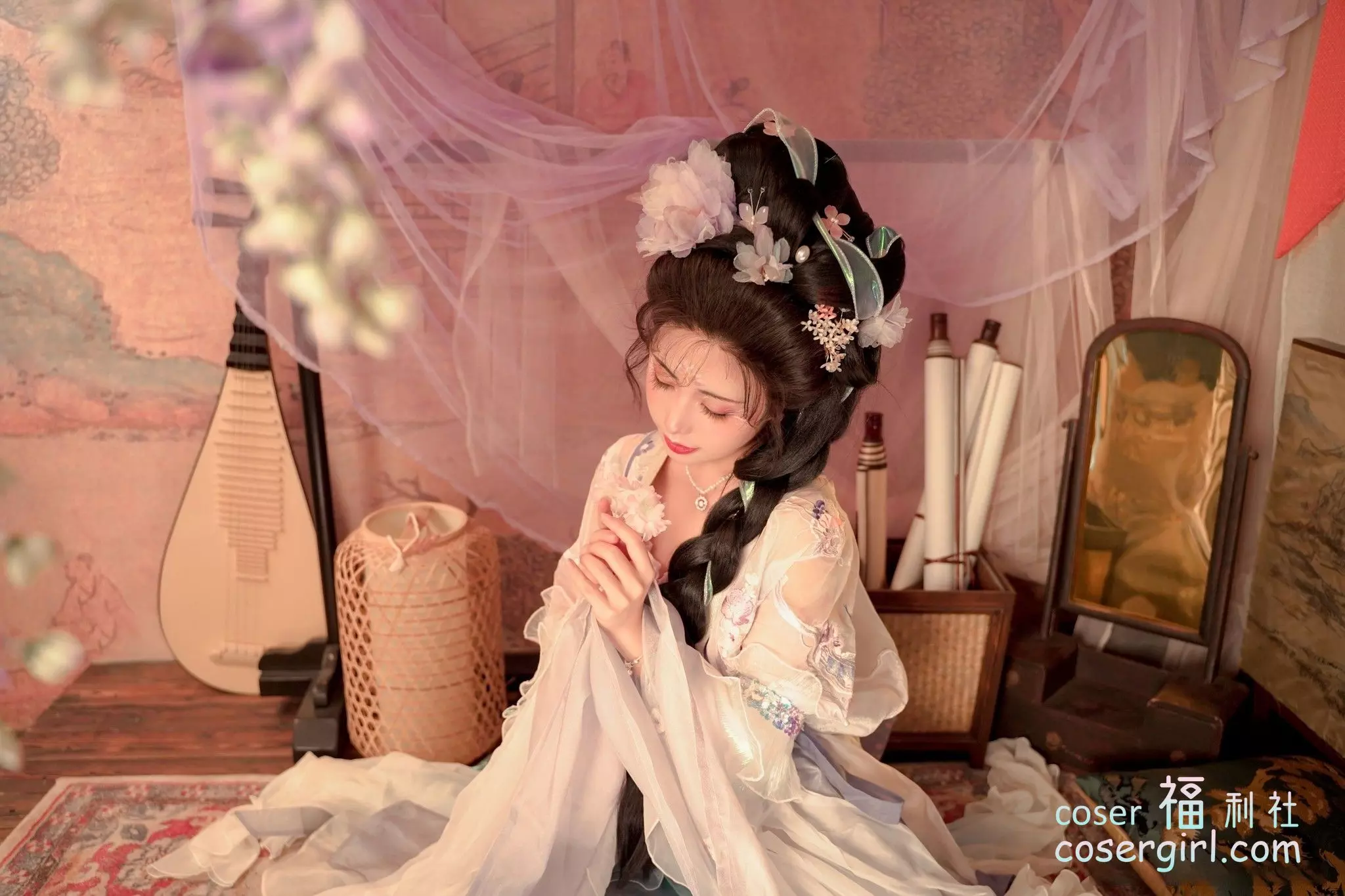 图片[5]-爆机少女喵小吉 - 国风《长相思》 - coser福利社-coser福利社