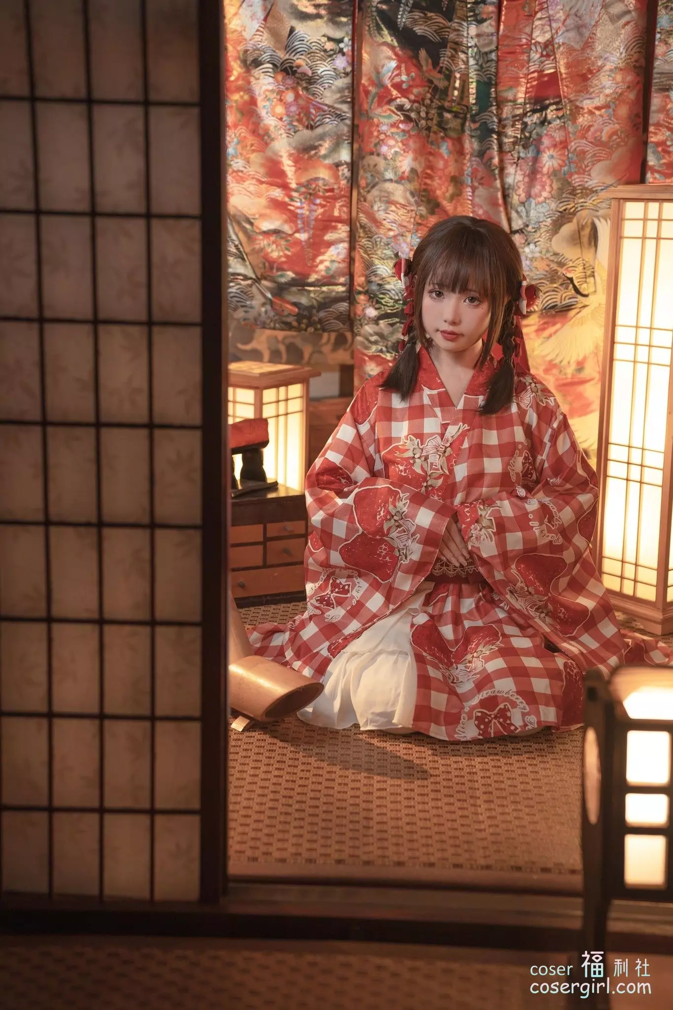 图片[6]-爆机少女喵小吉 - 和风《灼灼其华》 - coser福利社-coser福利社