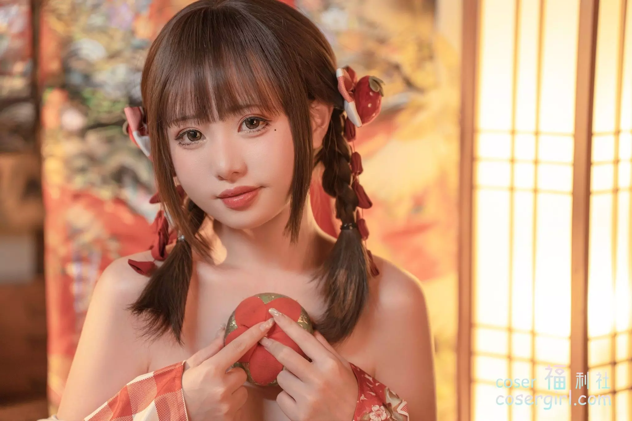 图片[2]-爆机少女喵小吉 - 和风《灼灼其华》 - coser福利社-coser福利社