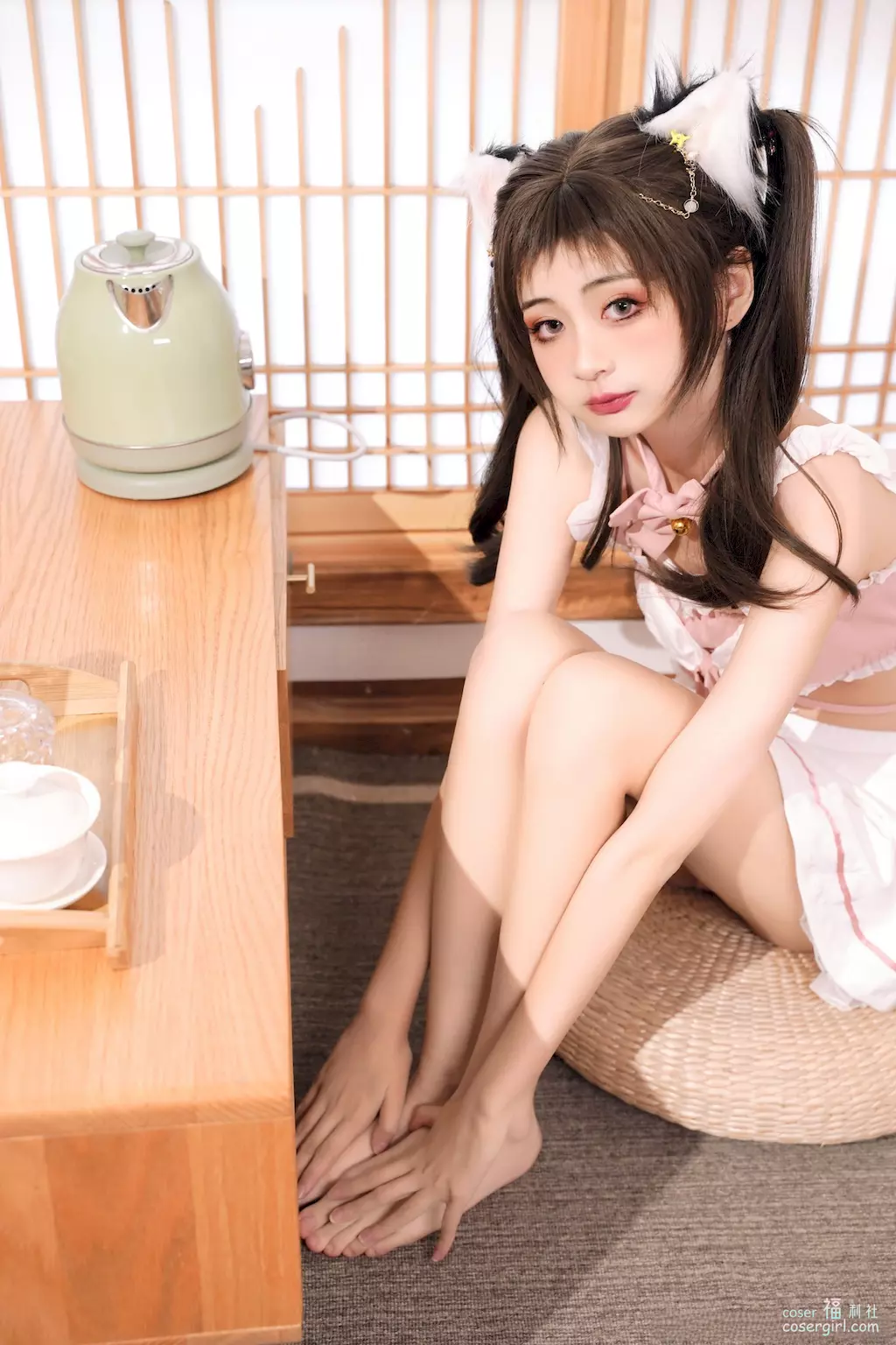 图片[1]-花音栗子 栗子の休闲时光 美女写真集图片欣赏 - coser福利社-coser福利社