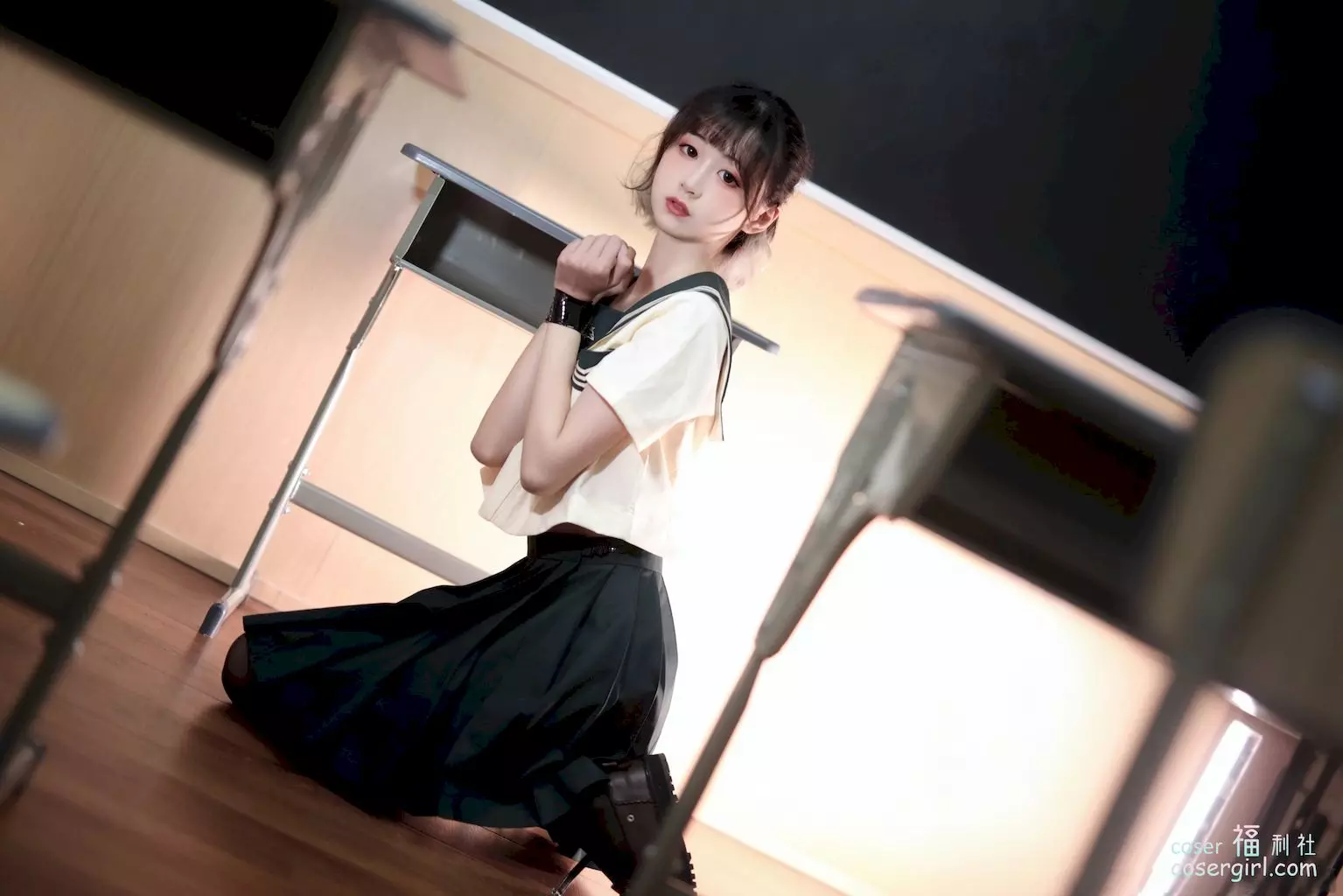 图片[5]-花音栗子（金鱼） 薄荷微光 美女写真集图片欣赏 - coser福利社-coser福利社